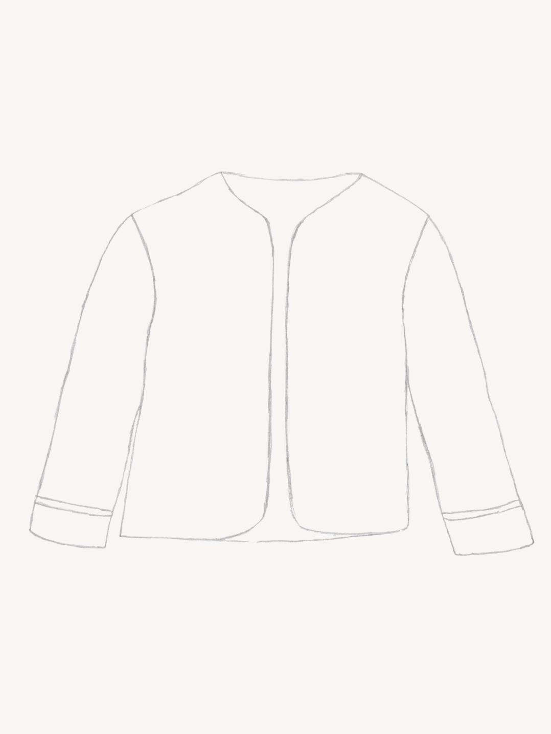 Le printemps de Gabrielle - Création personnelle - Veste Complice & Cocon.